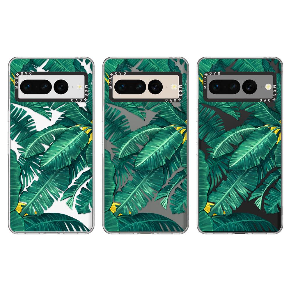 Banana Leaf Phone Case - Google Pixel 7 Pro Case - MOSNOVO