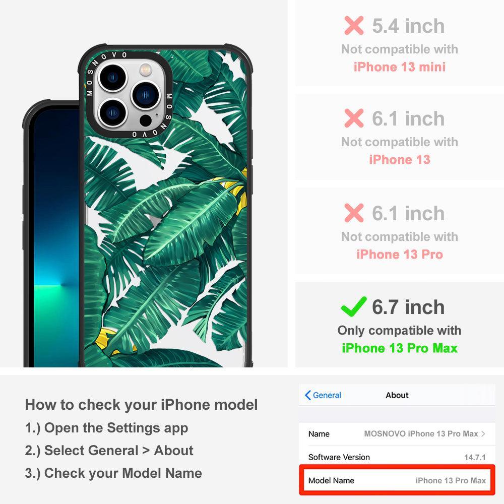 Banana Tree Phone Case - iPhone 13 Pro Max Case - MOSNOVO