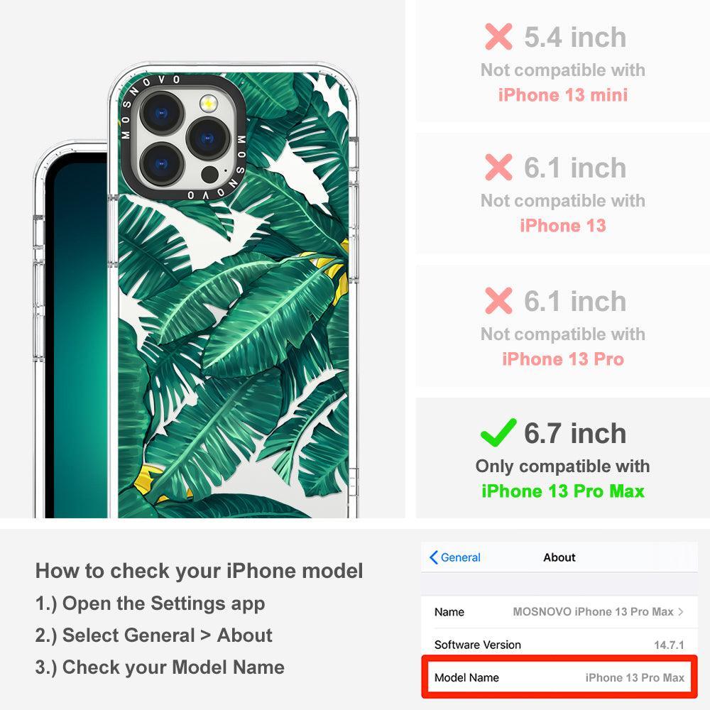 Banana Tree Phone Case - iPhone 13 Pro Max Case - MOSNOVO