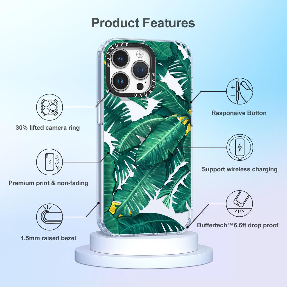 Banana Tree Phone Case - iPhone 14 Pro Max Case - MOSNOVO