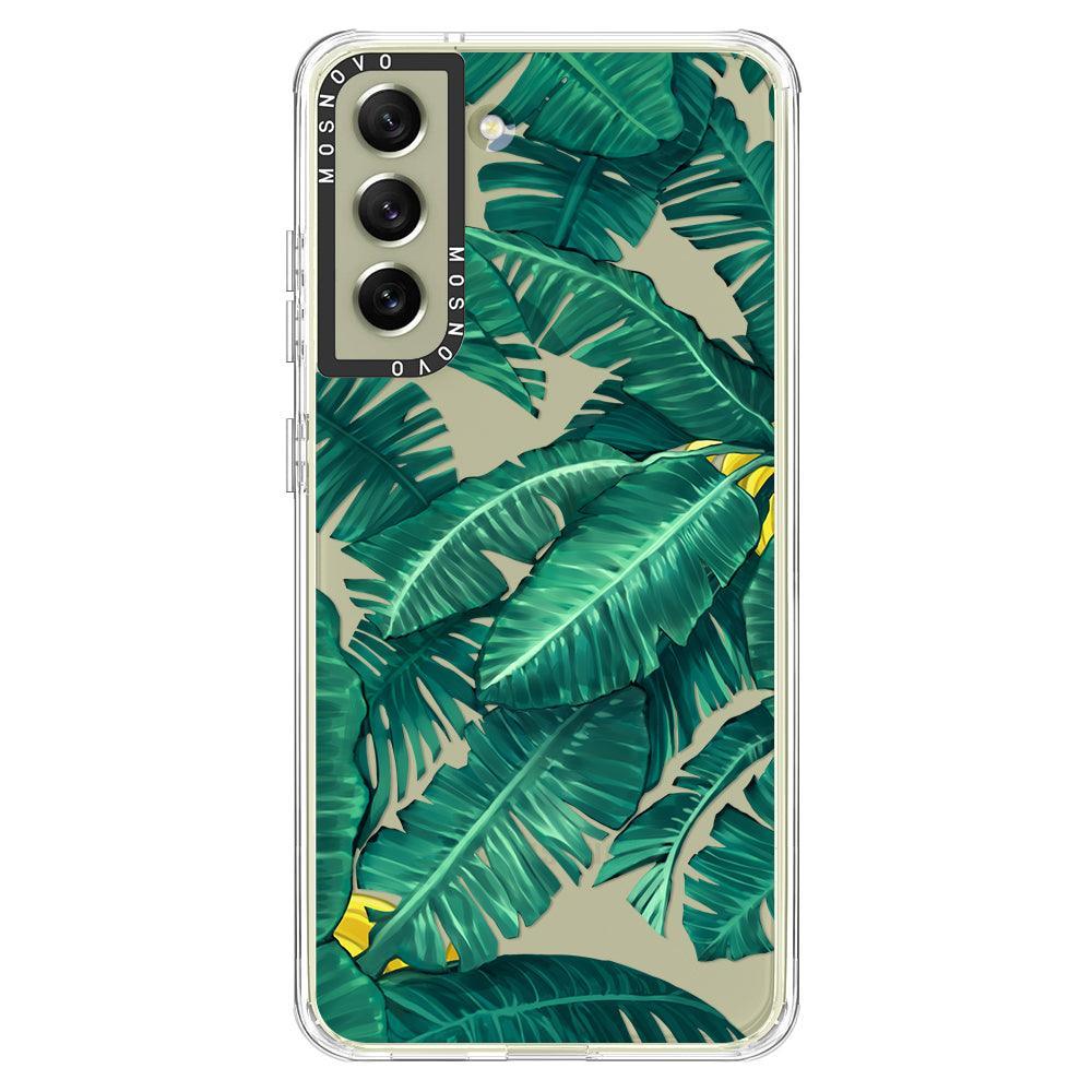 Banana Leaf Phone Case - Samsung Galaxy S21 FE Case - MOSNOVO