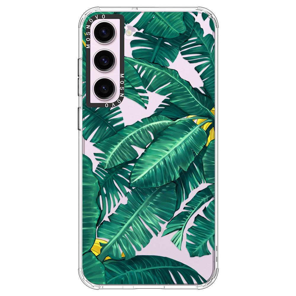 Banana Leaf Phone Case - Samsung Galaxy S23 Case - MOSNOVO