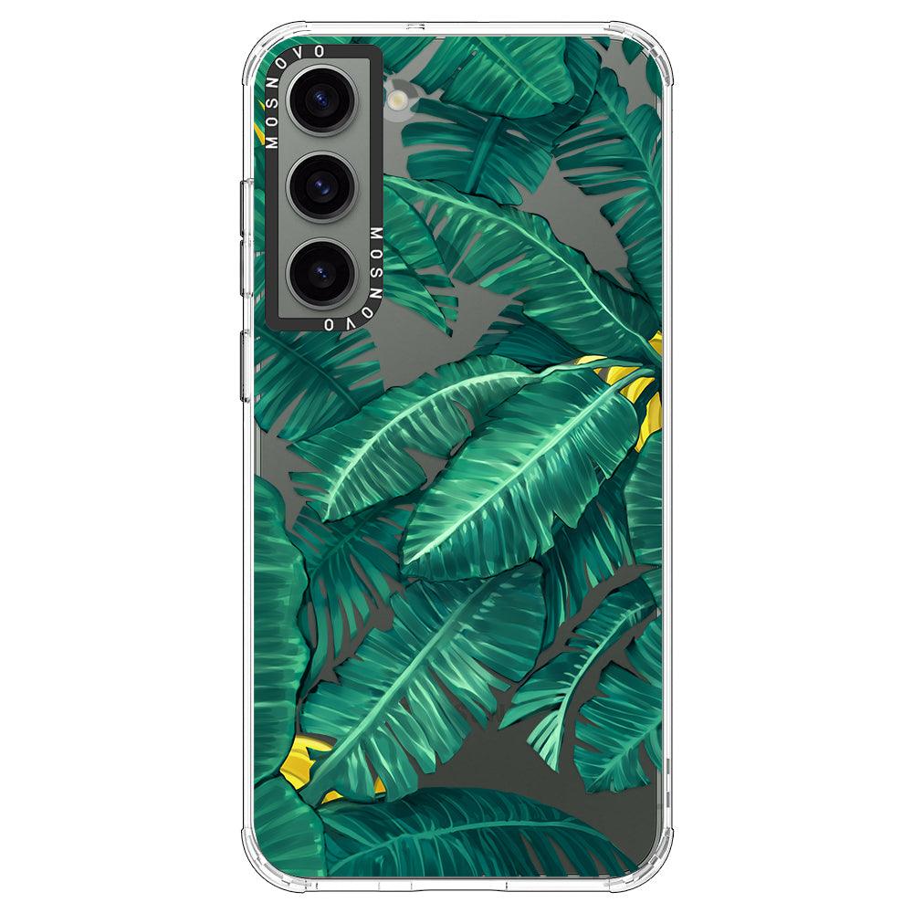 Banana Leaf Phone Case - Samsung Galaxy S23 Case - MOSNOVO