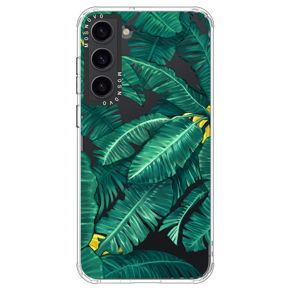 Banana Leaf Phone Case - Samsung Galaxy S23 Case - MOSNOVO