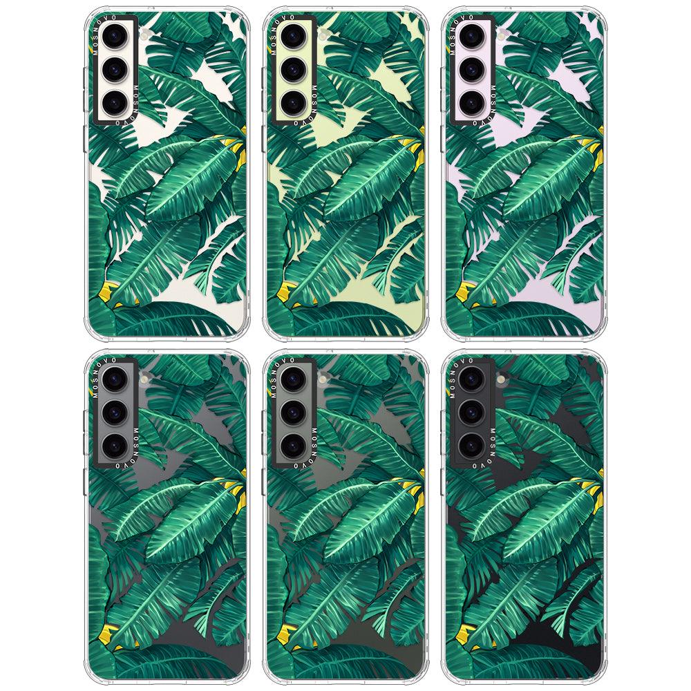 Banana Leaf Phone Case - Samsung Galaxy S23 Case - MOSNOVO