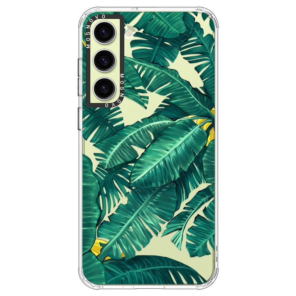 Banana Leaf Phone Case - Samsung Galaxy S23 Plus Case - MOSNOVO