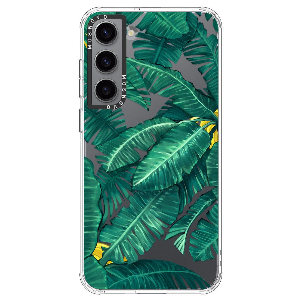 Banana Leaf Phone Case - Samsung Galaxy S23 Plus Case - MOSNOVO