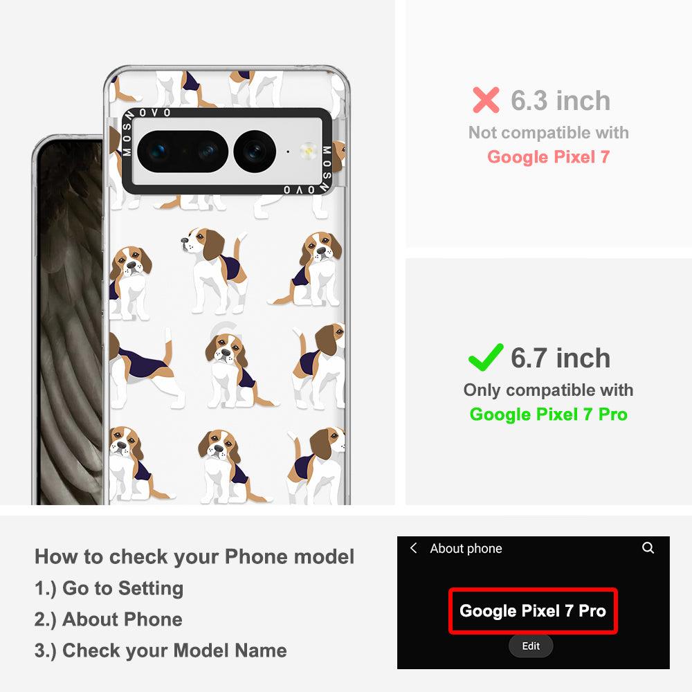 Beagle Phone Case - Google Pixel 7 Pro Case - MOSNOVO