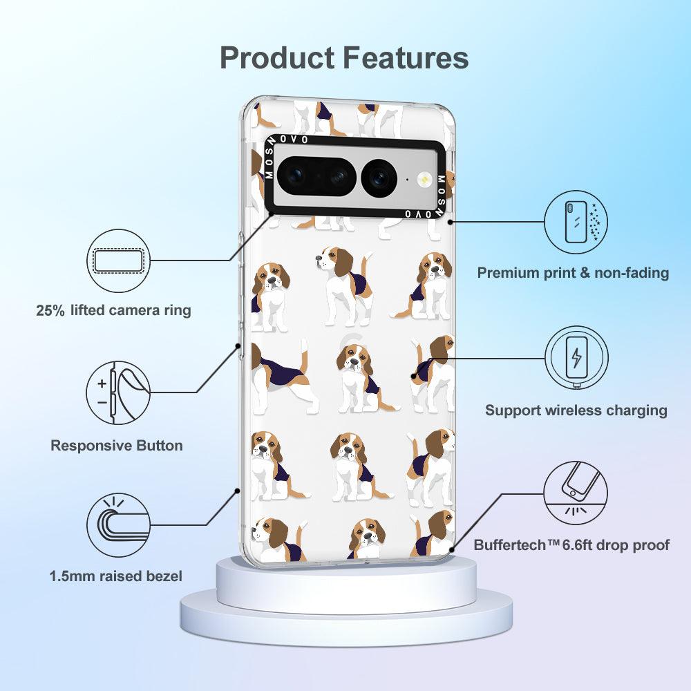 Beagle Phone Case - Google Pixel 7 Pro Case - MOSNOVO