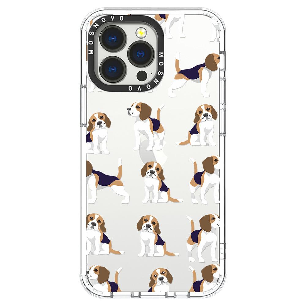 Cute Beagles Phone Case - iPhone 13 Pro Case - MOSNOVO