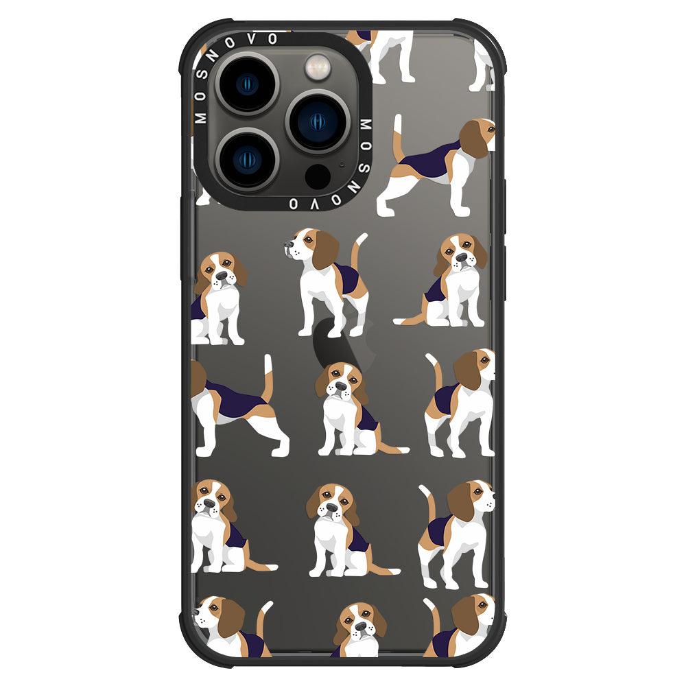 Cute Beagles Phone Case - iPhone 13 Pro Case - MOSNOVO