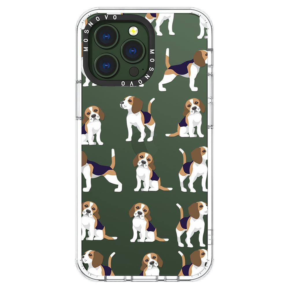 Cute Beagles Phone Case - iPhone 13 Pro Case - MOSNOVO