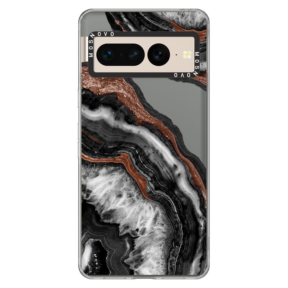 Black Agate Phone Case - Google Pixel 7 Pro Case - MOSNOVO