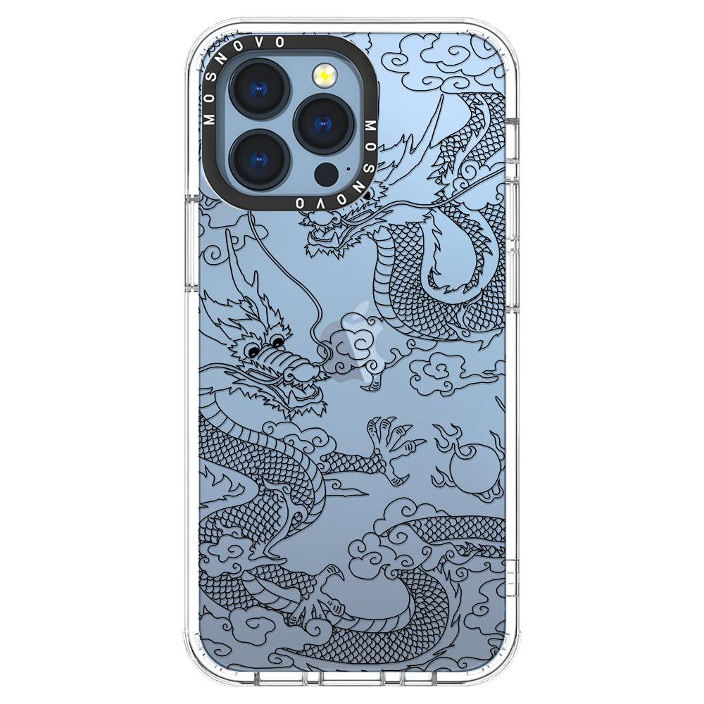 Black Dragon Phone Case - iPhone 13 Pro Case – MOSNOVO