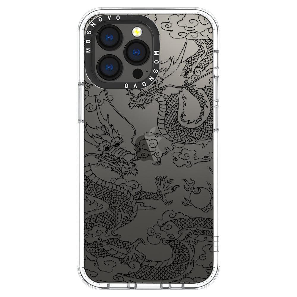 Black Dragon Phone Case - iPhone 13 Pro Case – MOSNOVO