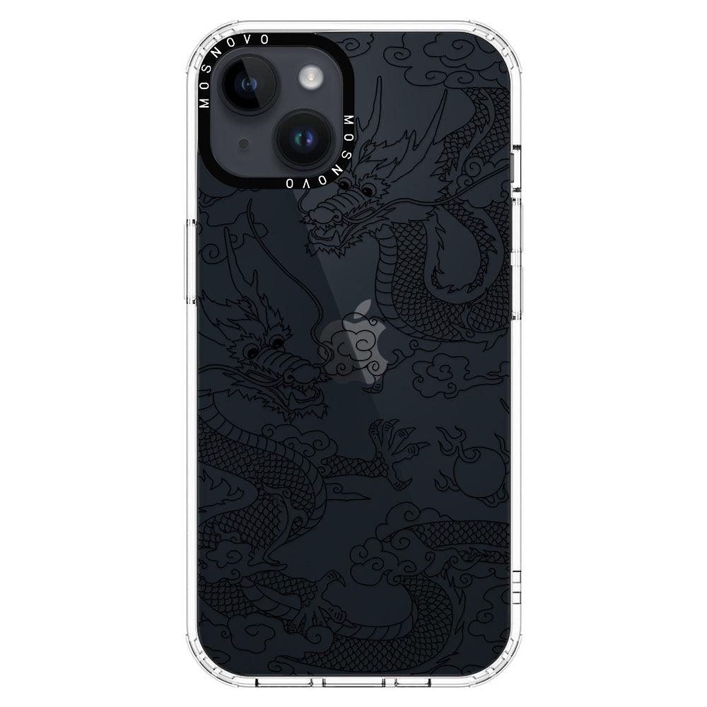 Black Dragon Phone Case - iPhone 14 Case – MOSNOVO