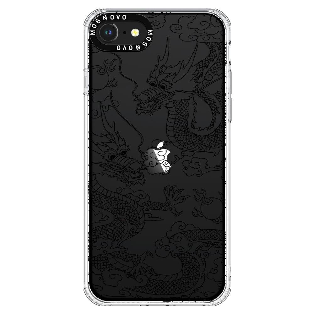 Black Dragon Phone Case - iPhone 7 Case - MOSNOVO