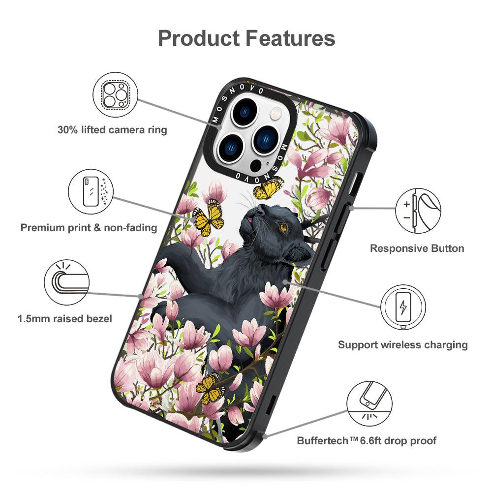 Black Panther Phone Case - iPhone 13 Pro Case - MOSNOVO