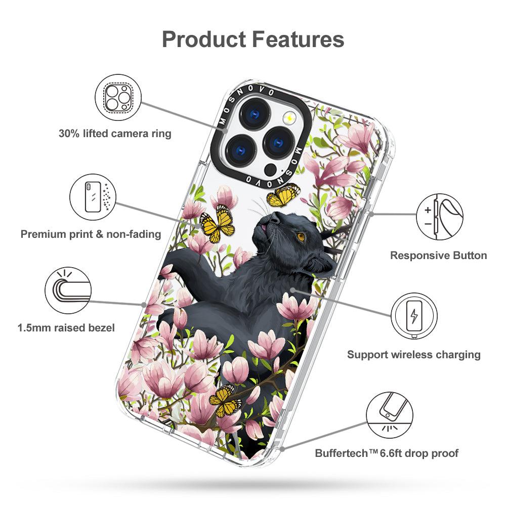 Black Panther Phone Case - iPhone 13 Pro Case - MOSNOVO