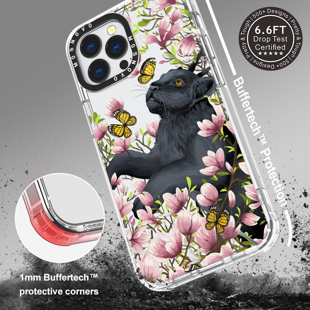 Black Panther Phone Case - iPhone 13 Pro Max Case - MOSNOVO