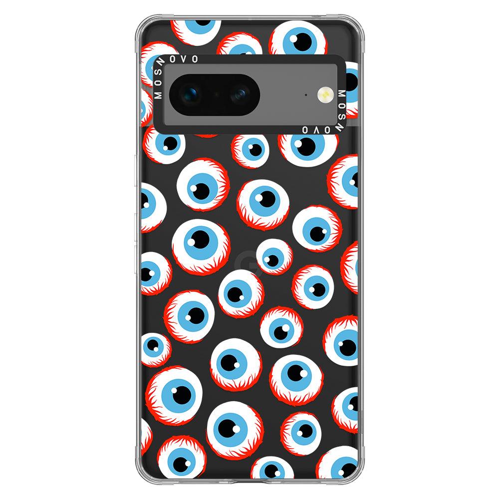 Bloody Eyeball Phone Case - Google Pixel 7 Case - MOSNOVO