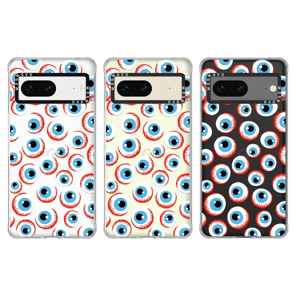 Bloody Eyeball Phone Case - Google Pixel 7 Case - MOSNOVO