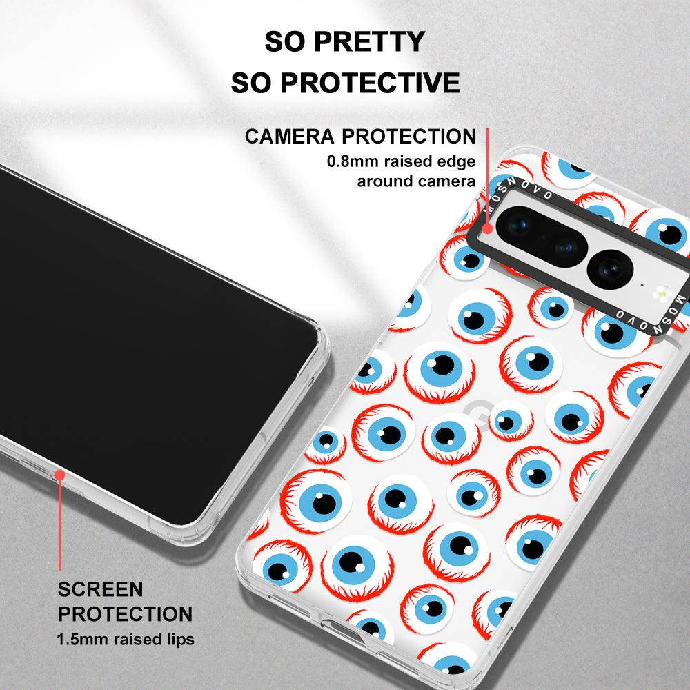 Bloody Eyeball Phone Case - Google Pixel 7 Pro Case - MOSNOVO