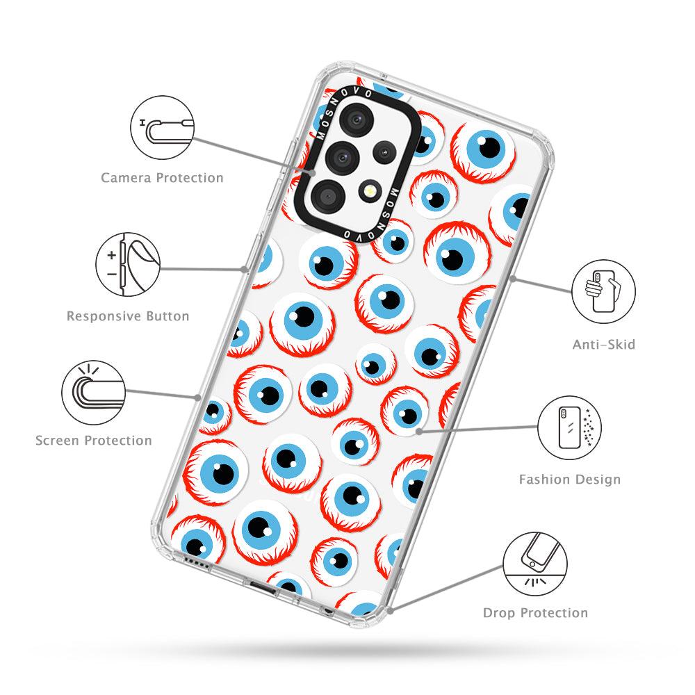 Bloody Eyeball Phone Case - Samsung Galaxy A52 & A52s Case - MOSNOVO