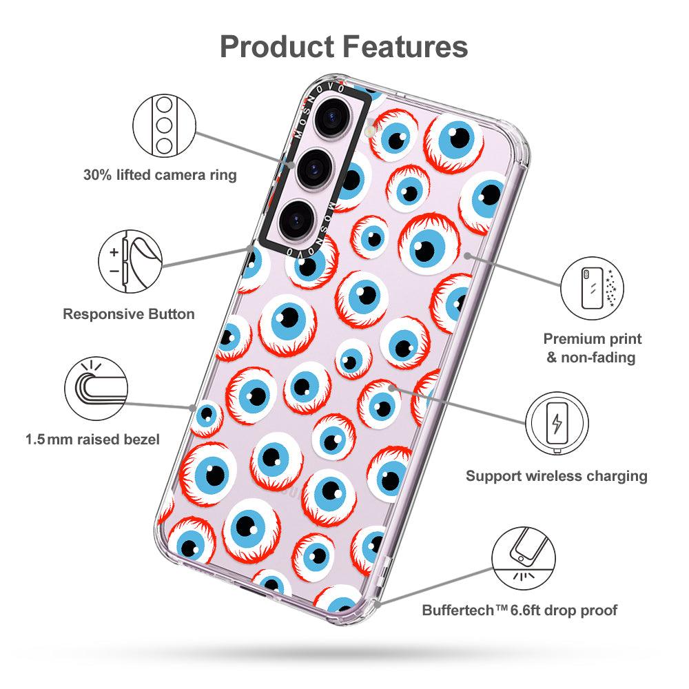 Bloody Eyeball Phone Case - Samsung Galaxy S23 Case - MOSNOVO