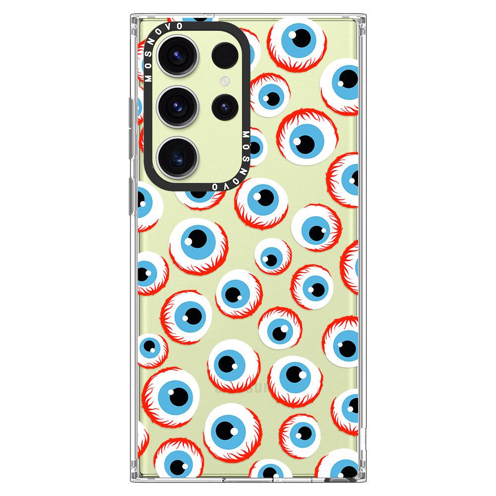 Bloody Eyeball Phone Case - Samsung Galaxy S23 Ultra Case - MOSNOVO