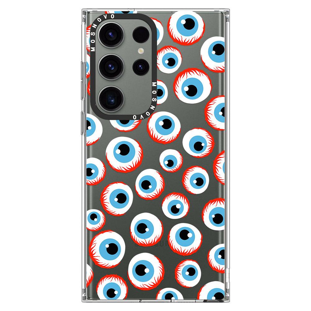 Bloody Eyeball Phone Case - Samsung Galaxy S23 Ultra Case - MOSNOVO