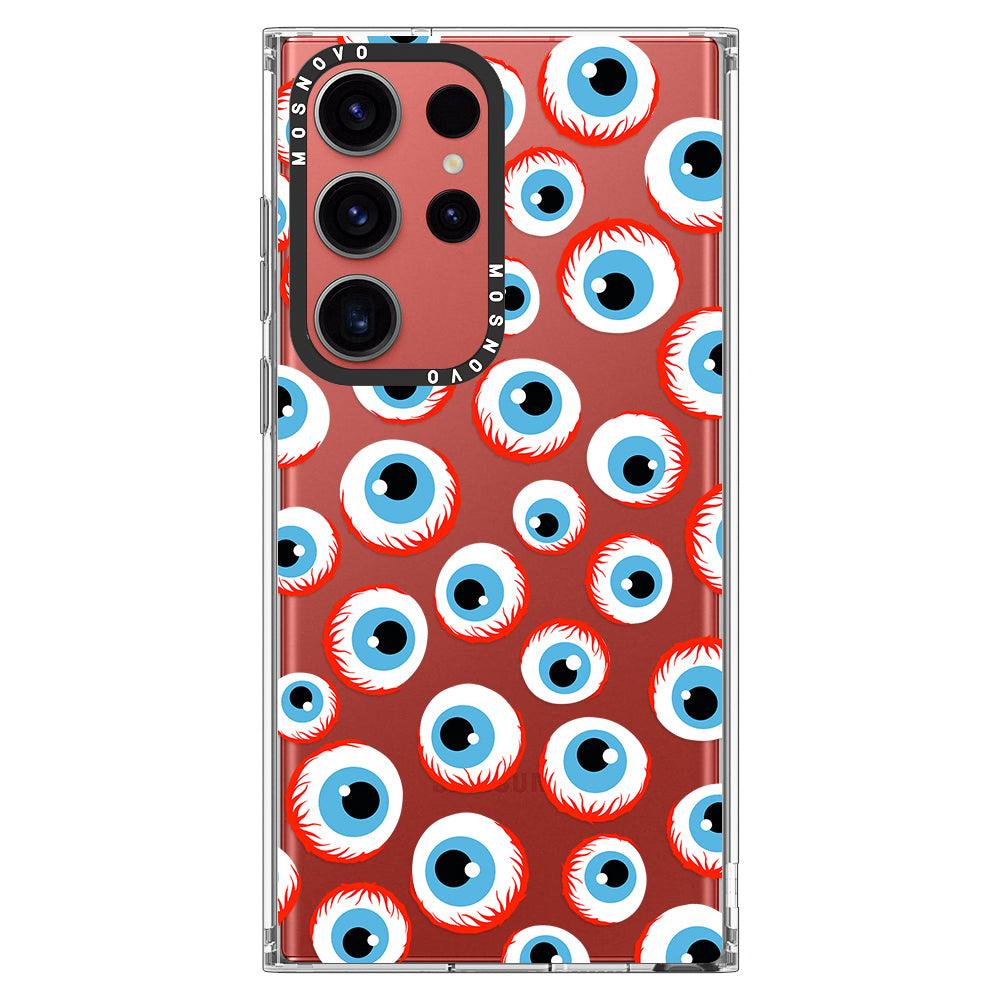 Bloody Eyeball Phone Case - Samsung Galaxy S23 Ultra Case - MOSNOVO