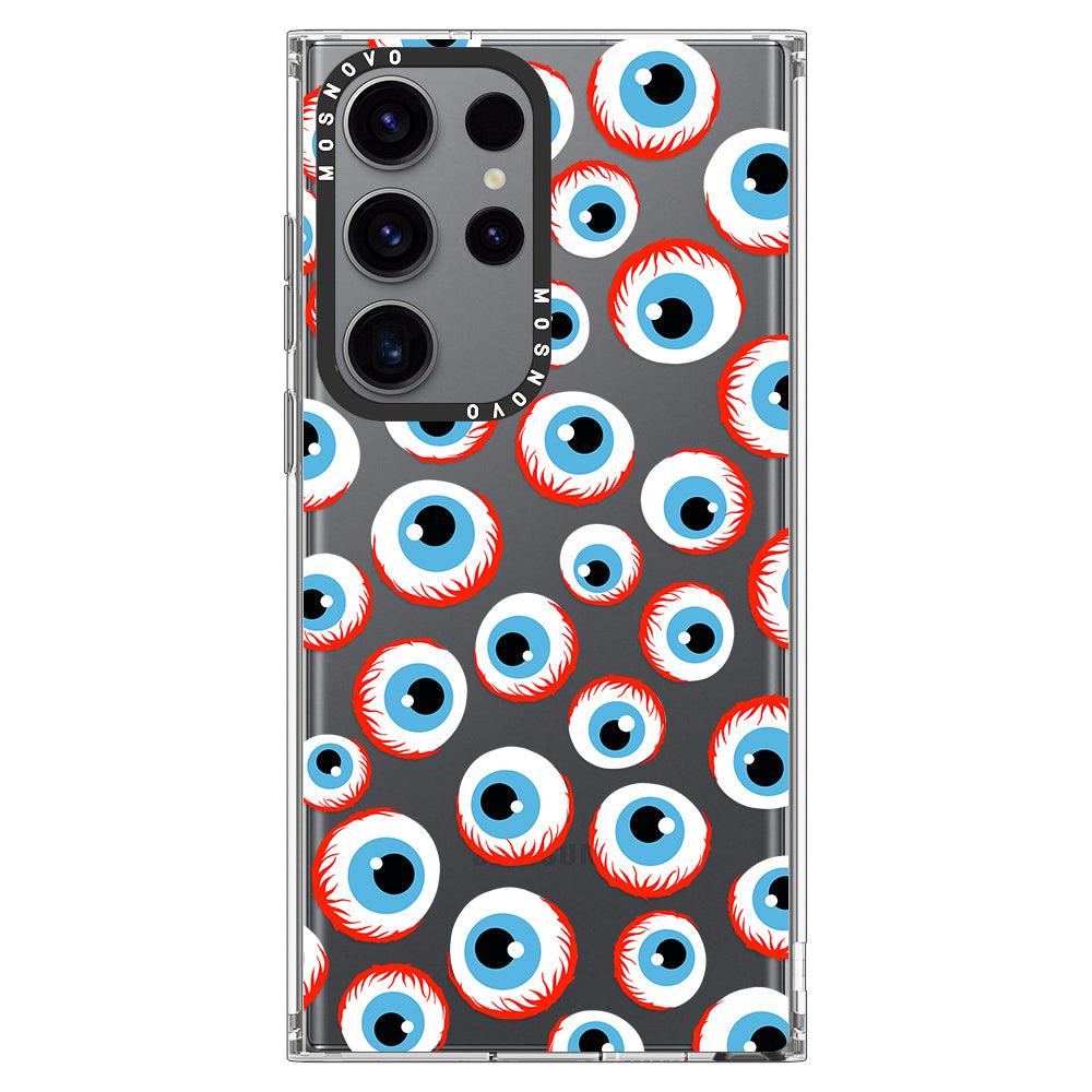 Bloody Eyeball Phone Case - Samsung Galaxy S23 Ultra Case - MOSNOVO