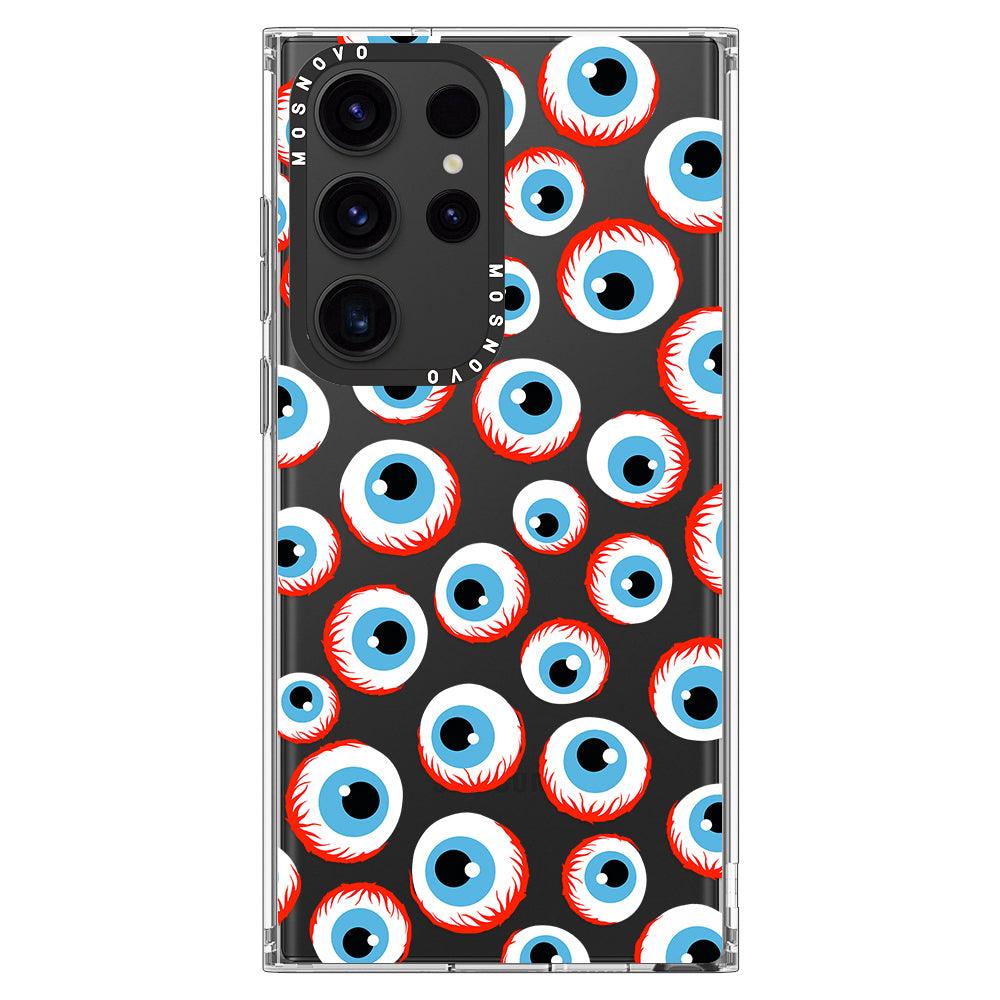 Bloody Eyeball Phone Case - Samsung Galaxy S23 Ultra Case - MOSNOVO