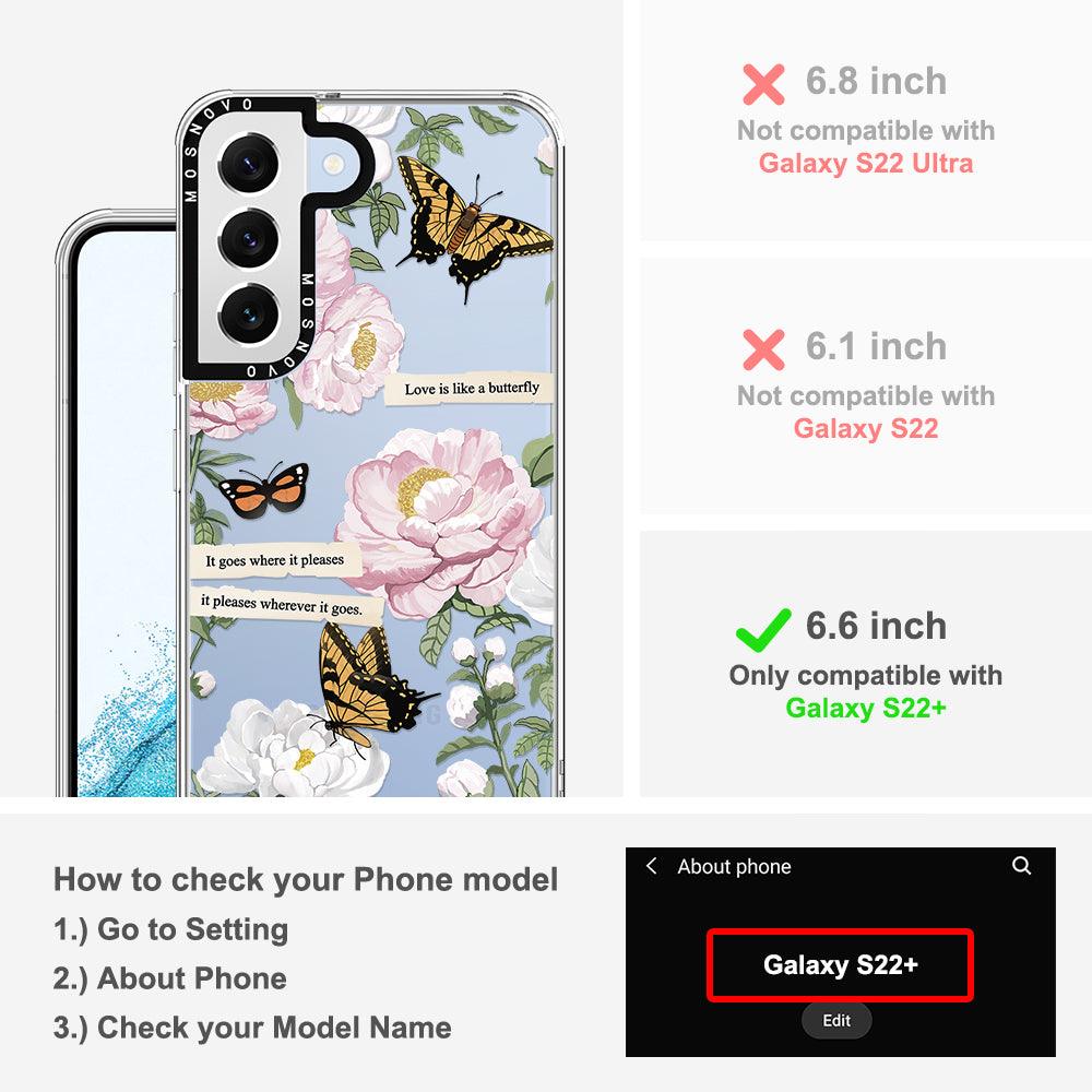 Bloom Phone Case - Samsung Galaxy S22 Plus Case - MOSNOVO
