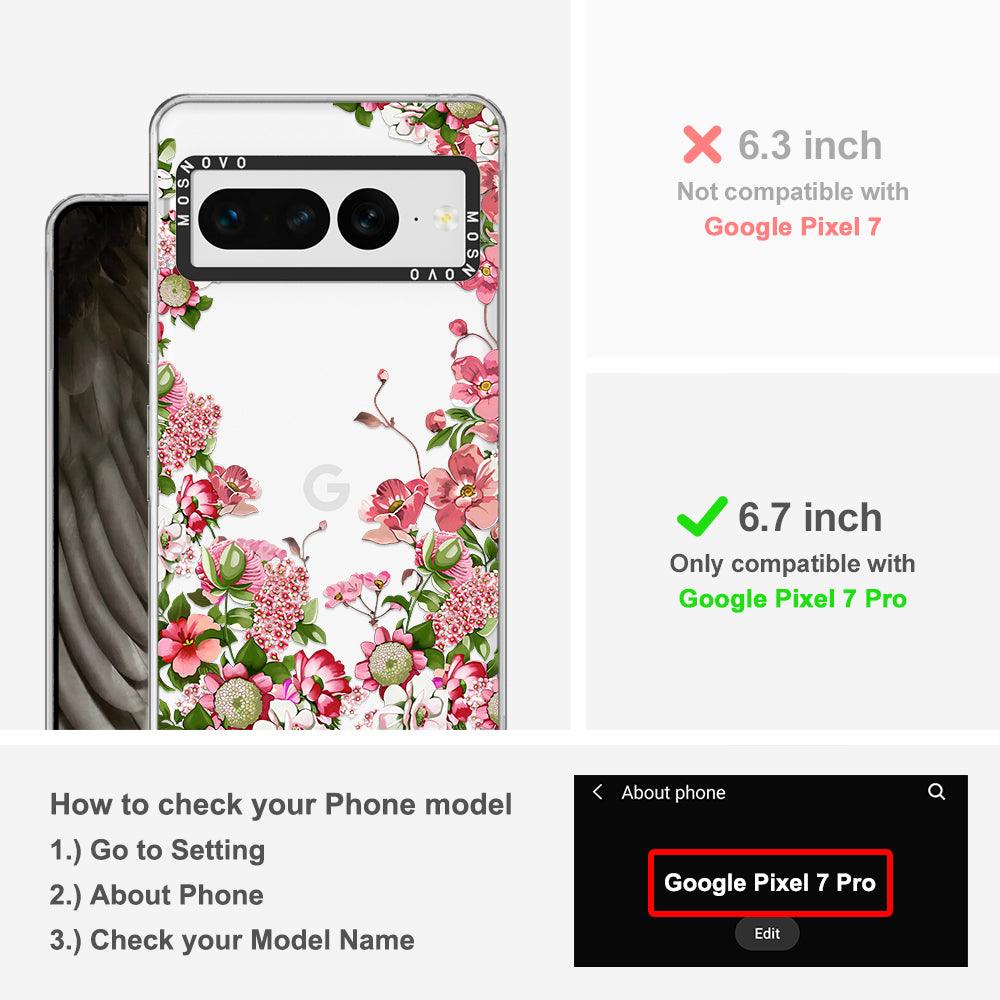 Blooms Phone Case - Google Pixel 7 Pro Case - MOSNOVO