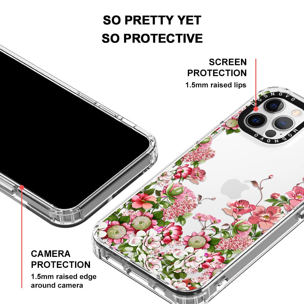 Blooms Phone Case - iPhone 12 Pro Case - MOSNOVO