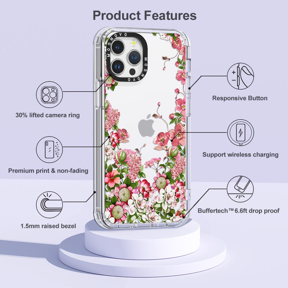 Blooms Phone Case - iPhone 12 Pro Case - MOSNOVO