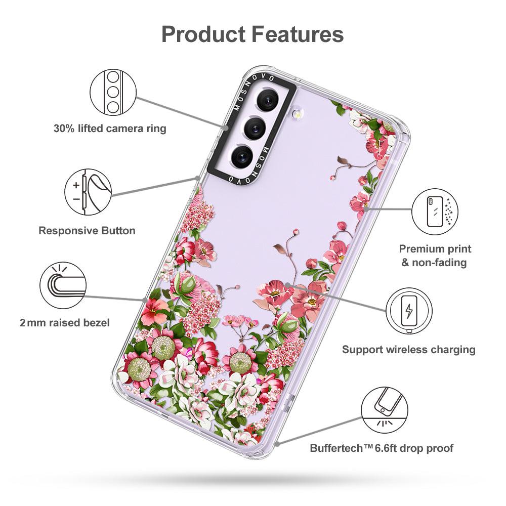 Blooms Phone Case - Samsung Galaxy S21 FE Case - MOSNOVO