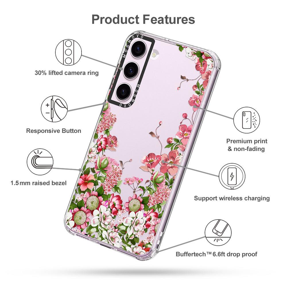 Blooms Phone Case - Samsung Galaxy S23 Case - MOSNOVO