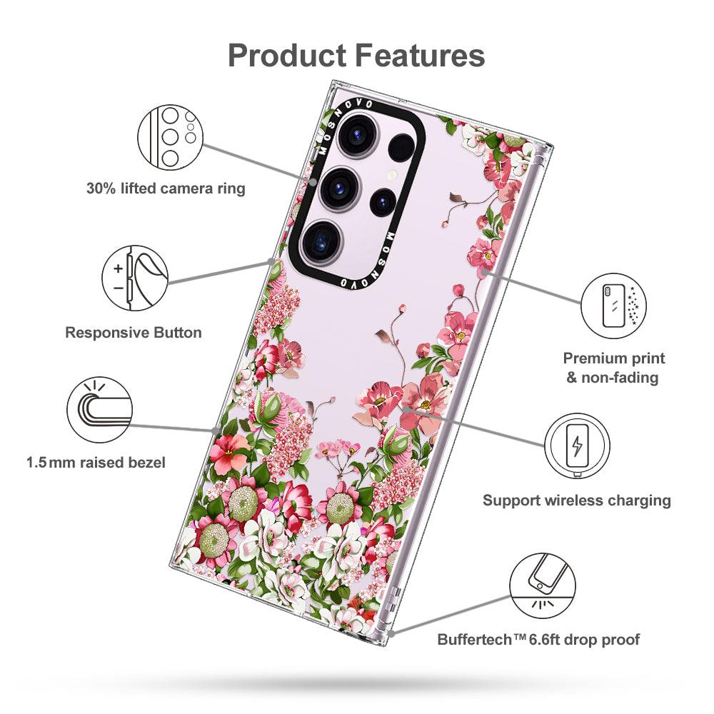 Blooms Phone Case - Samsung Galaxy S23 Ultra Case - MOSNOVO