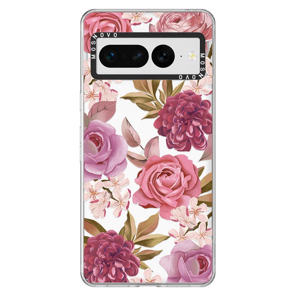 Blossom Flowe Floral Phone Case - Google Pixel 7 Pro Case - MOSNOVO