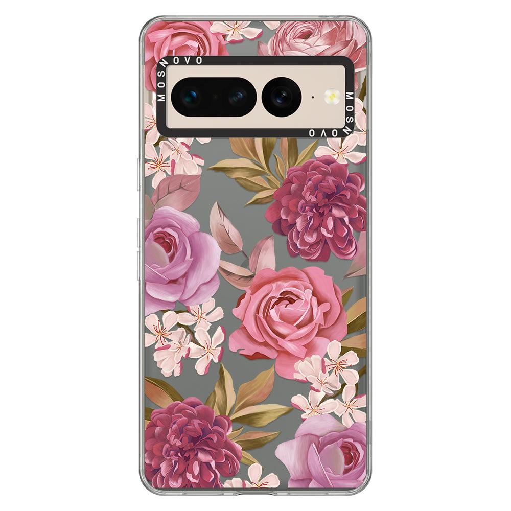 Blossom Flowe Floral Phone Case - Google Pixel 7 Pro Case - MOSNOVO