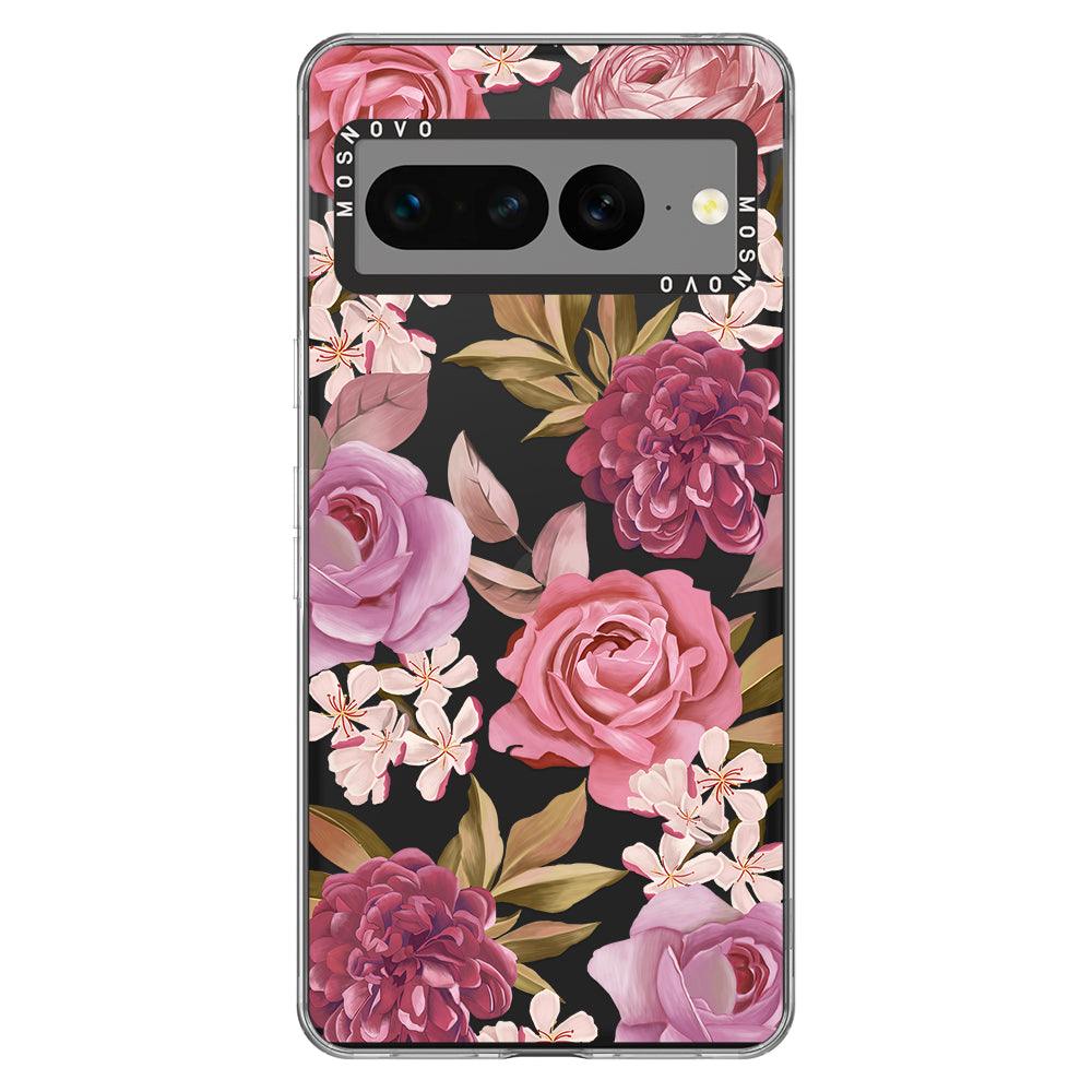 Blossom Flowe Floral Phone Case - Google Pixel 7 Pro Case - MOSNOVO