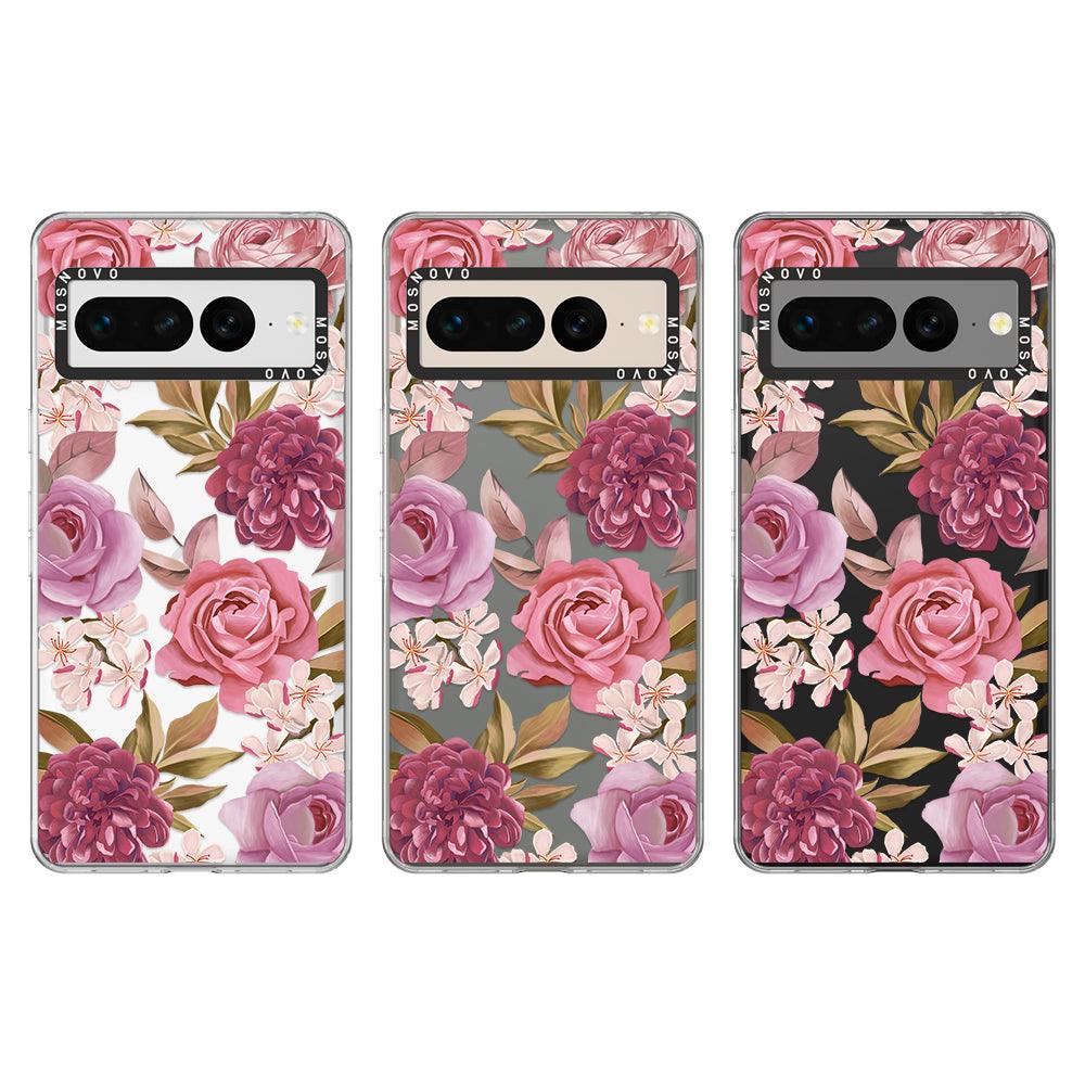 Blossom Flowe Floral Phone Case - Google Pixel 7 Pro Case - MOSNOVO