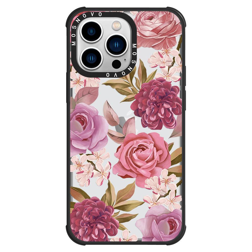 Blossom Flowe Floral Phone Case - iPhone 13 Pro Case - MOSNOVO