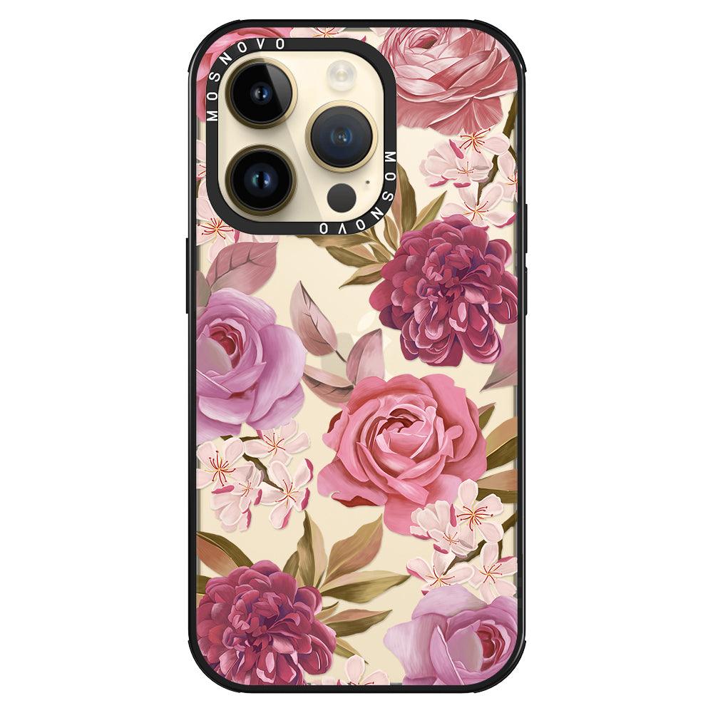 Blossom Flower Floral Phone Case - iPhone 14 Pro Case - MOSNOVO