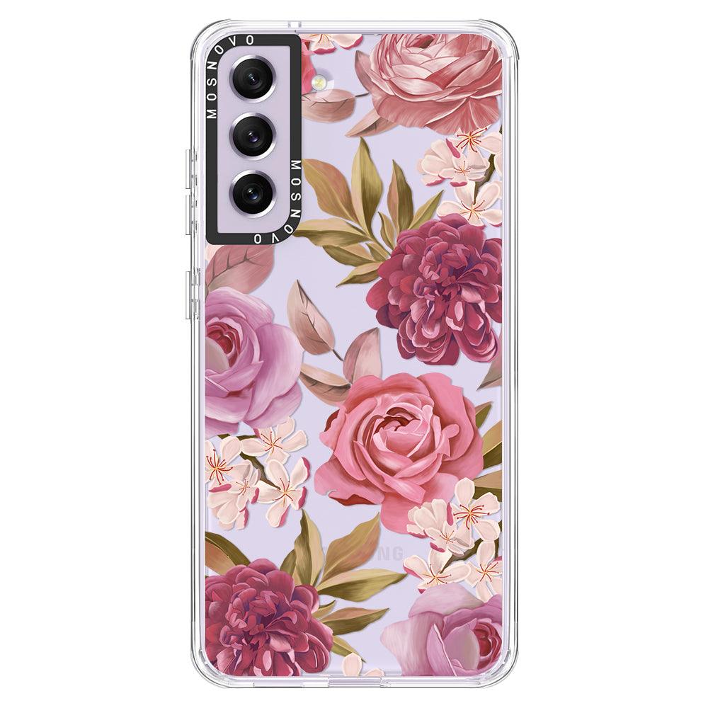 Blossom Flower Floral Phone Case - Samsung Galaxy S21 FE Case - MOSNOVO