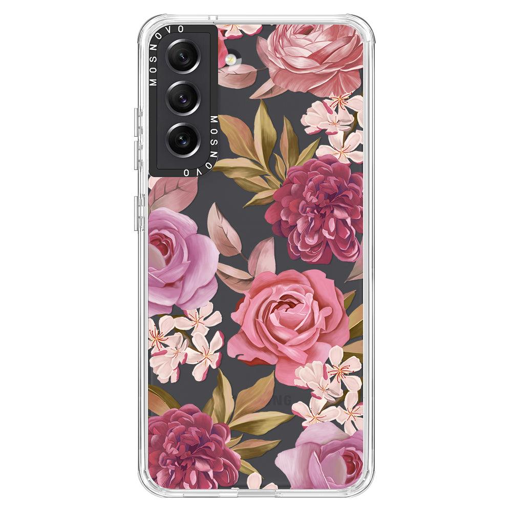 Blossom Flower Floral Phone Case - Samsung Galaxy S21 FE Case - MOSNOVO