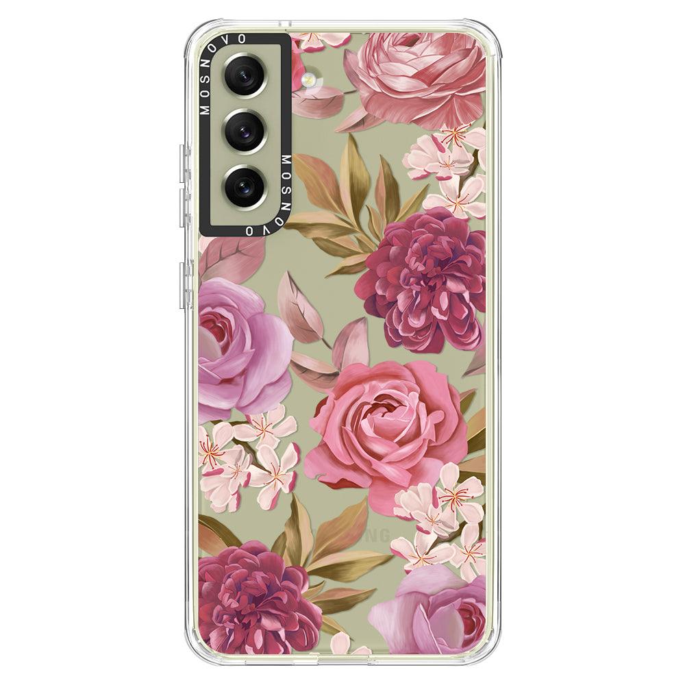 Blossom Flower Floral Phone Case - Samsung Galaxy S21 FE Case - MOSNOVO